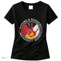 Mmiw Missing & Murdered Indigenous Women Red Hand Women's T-Shirt thumb 0