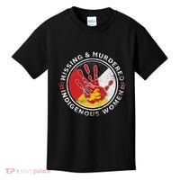 Mmiw Missing & Murdered Indigenous Women Red Hand Kids T-Shirt thumb 0