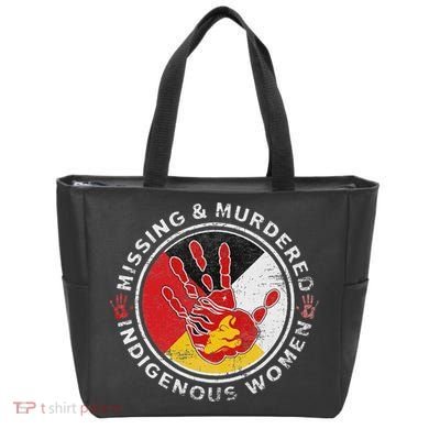 Mmiw Missing & Murdered Indigenous Women Red Hand Tote Bag