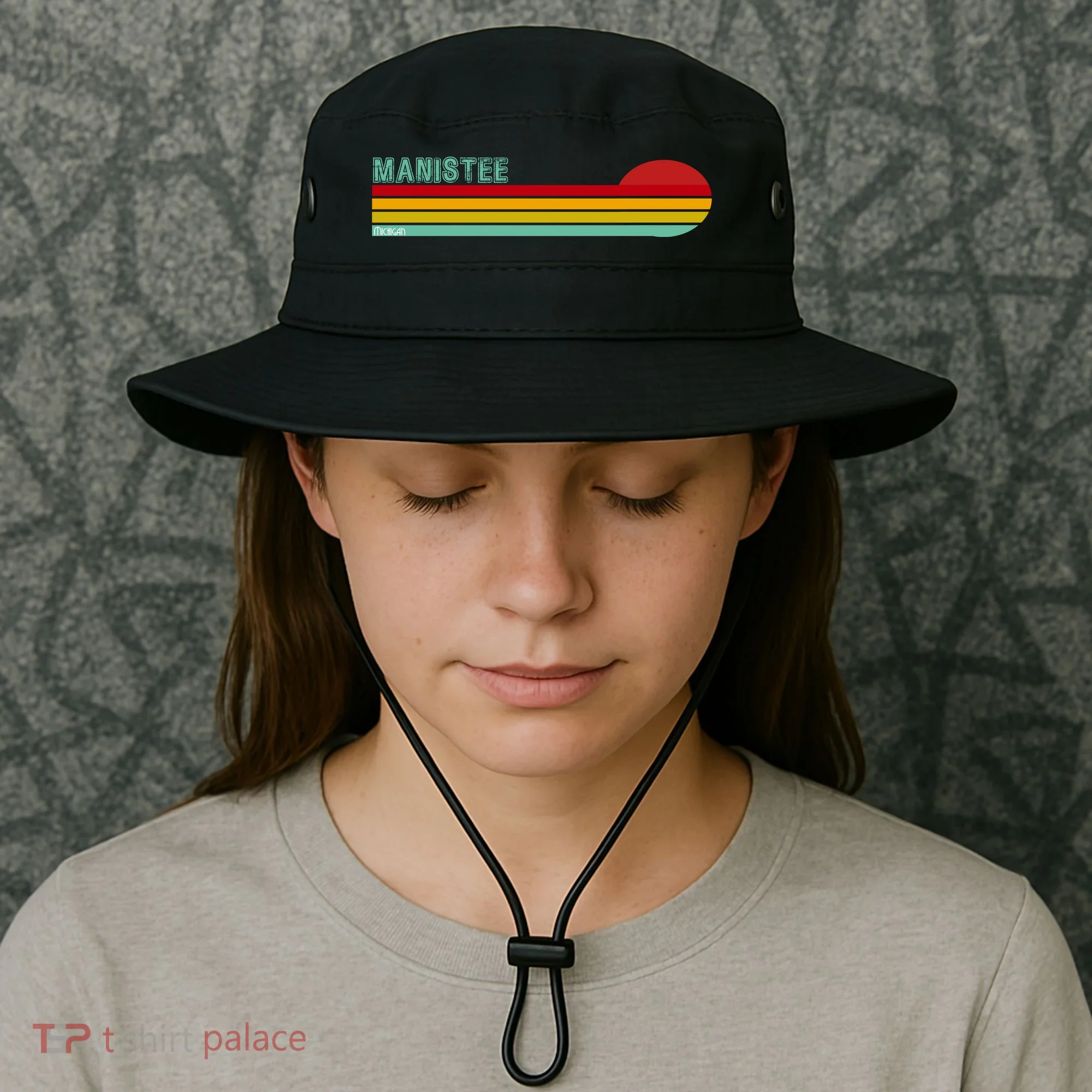 Manistee Michigan Bucket Hat