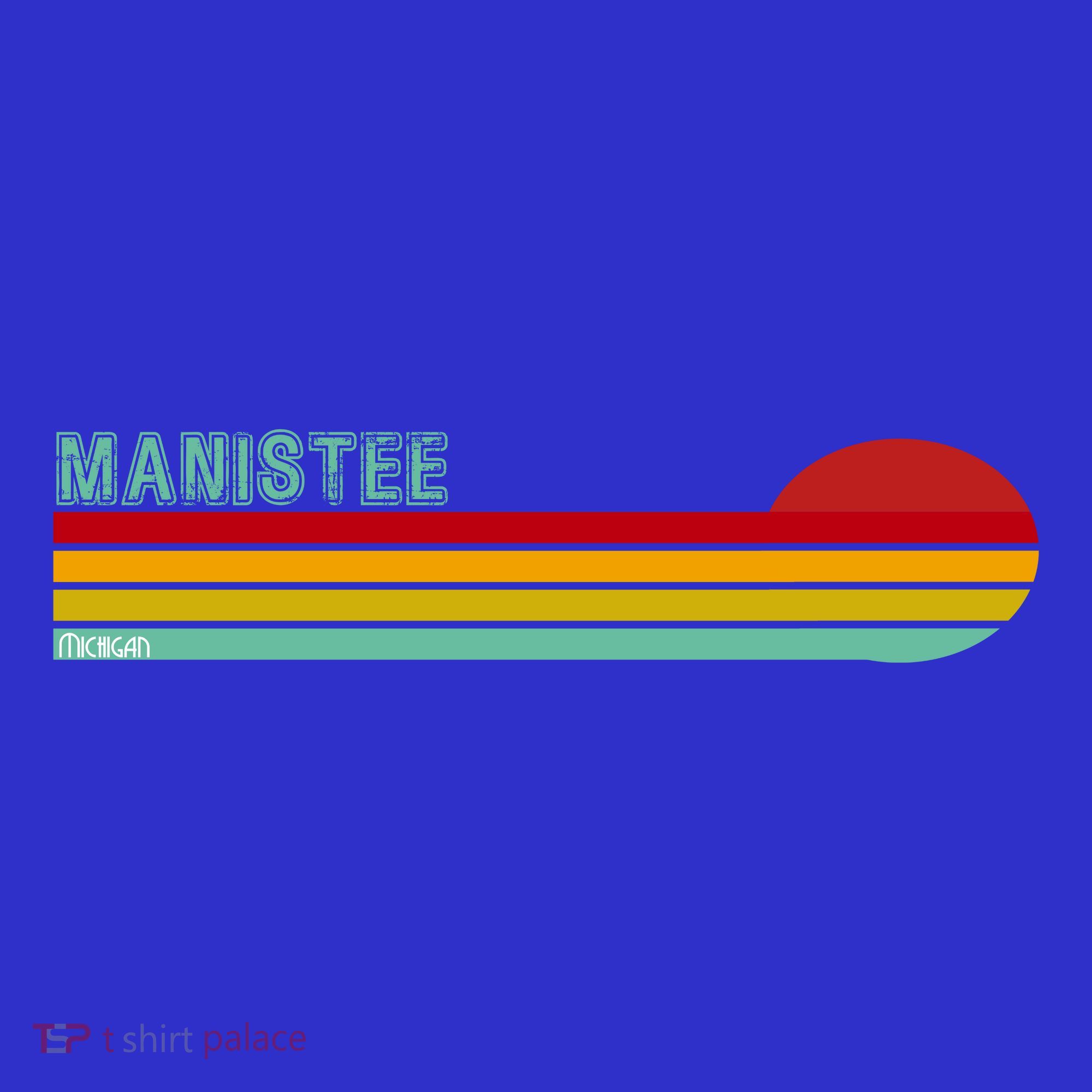 Manistee Michigan Button