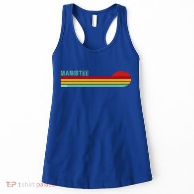 Manistee Michigan Women's Tank Top