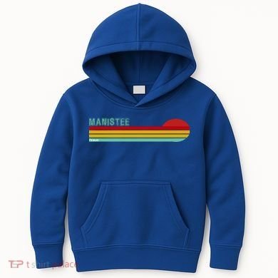 Manistee Michigan Kids Hoodie