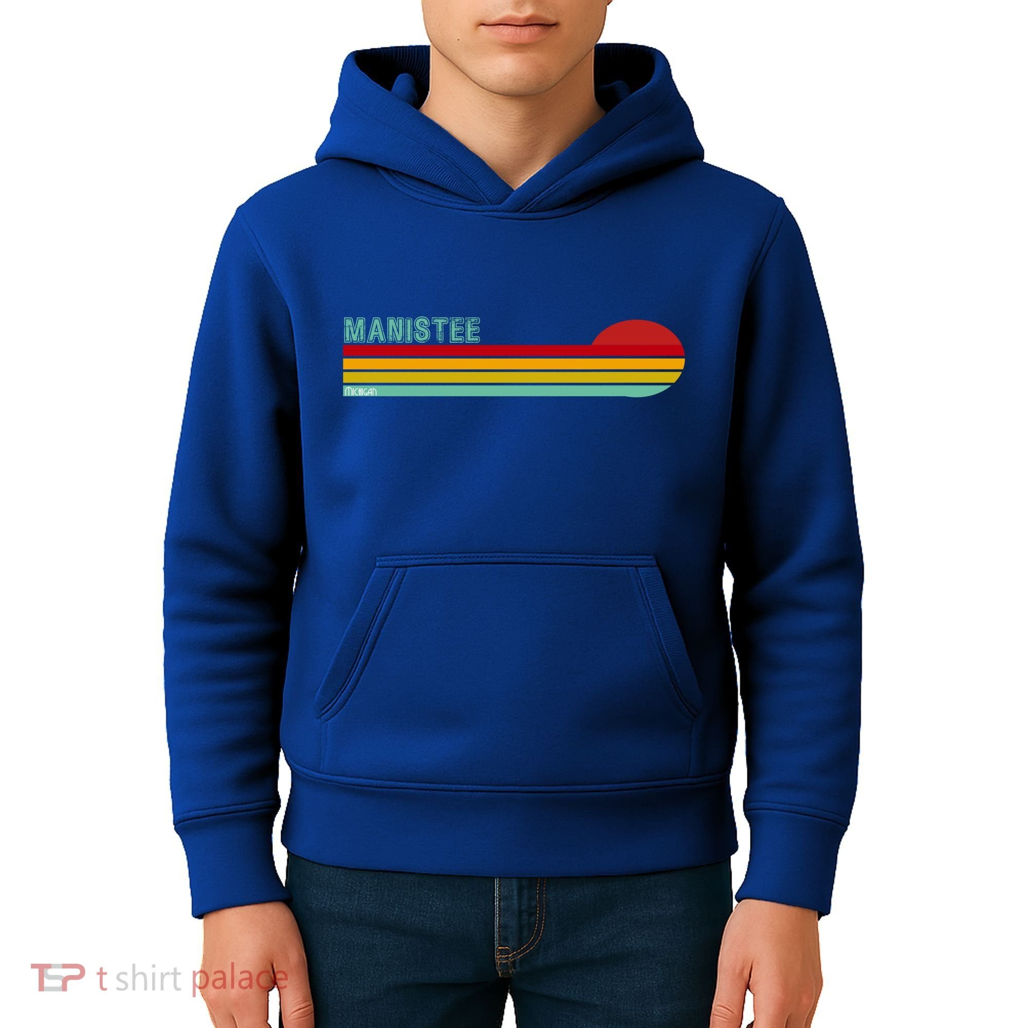 Manistee Michigan Kids Hoodie