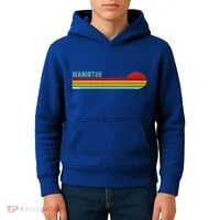 Manistee Michigan Kids Hoodie thumb 4