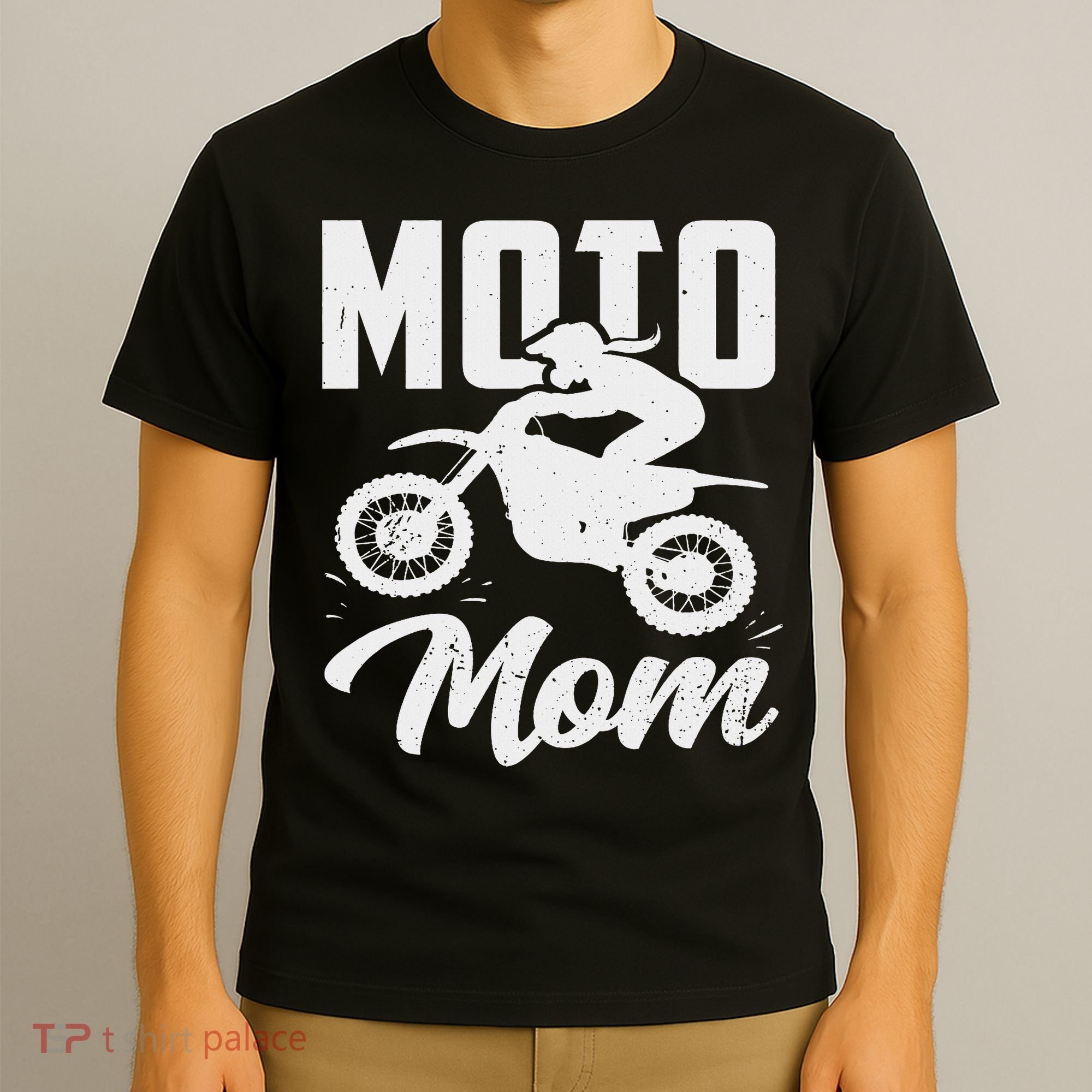 Moto Mom Motocross Dirt Bike Mother's Day T-Shirt