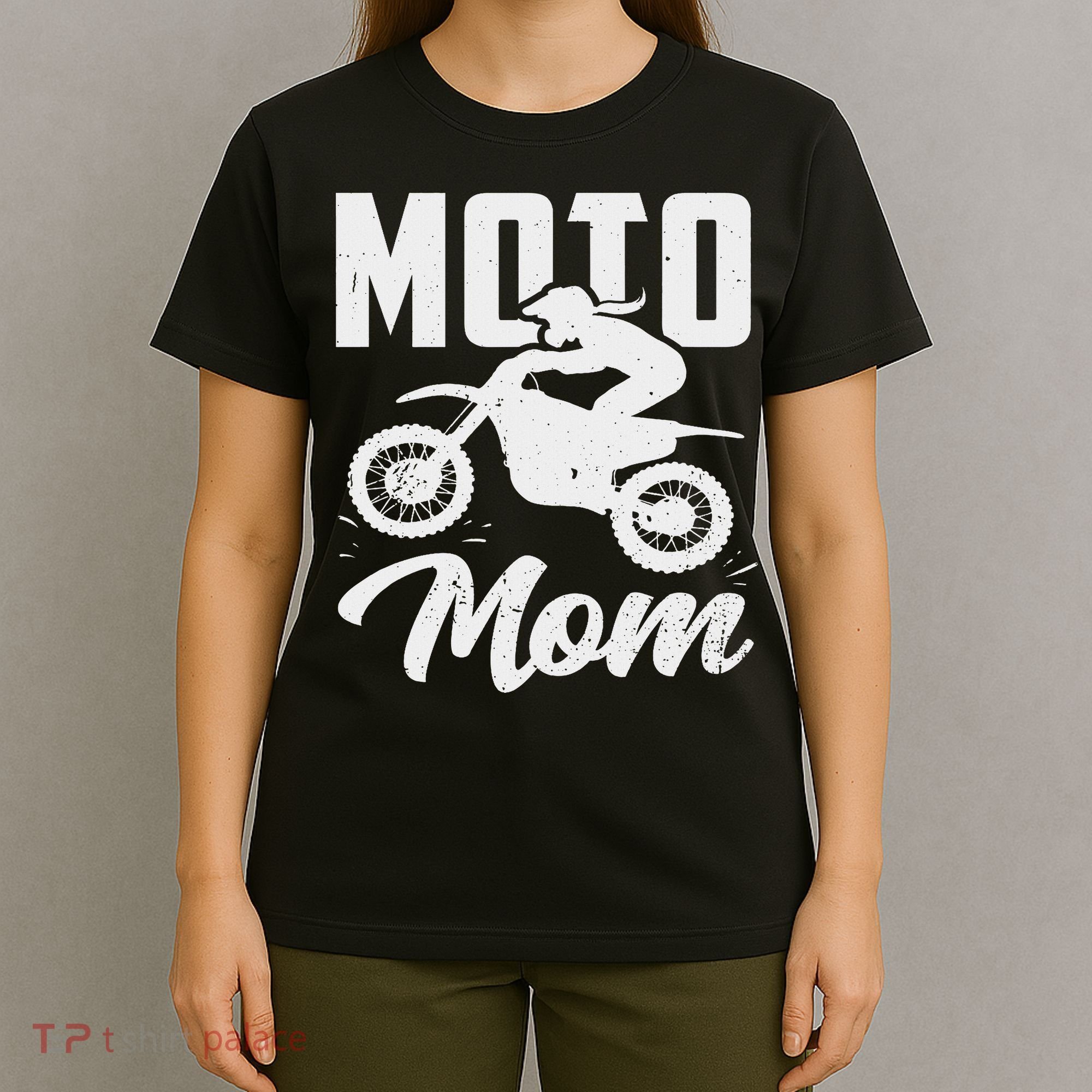 Moto Mom Motocross Dirt Bike Mother's Day T-Shirt