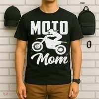 Moto Mom Motocross Dirt Bike Mother's Day T-Shirt thumb 6