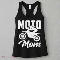 Moto Mom Motocross Dirt Bike Mother's Day Women's Tank Top thumb 3