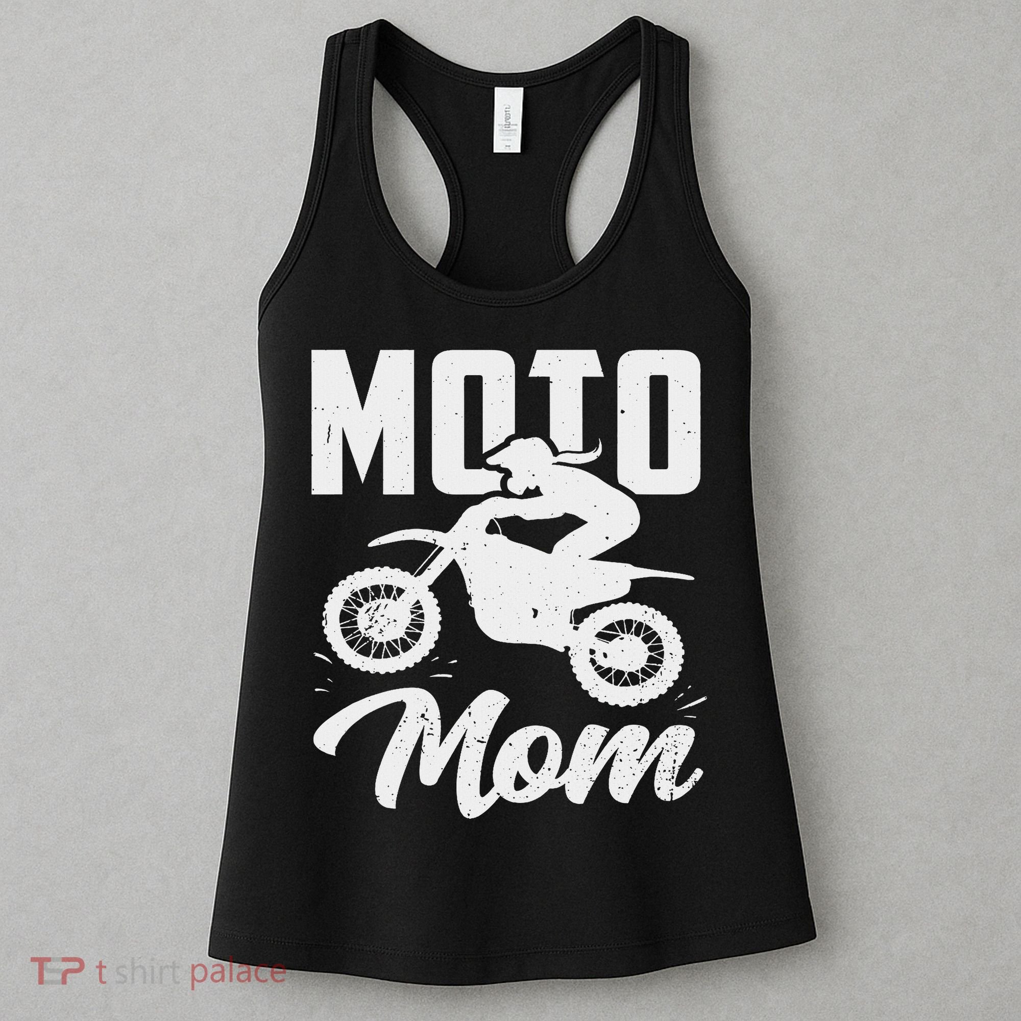 Moto Mom Motocross Dirt Bike Mother's Day Women's Tank Top