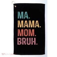 Ma Mama Mom Bruh Mommy Funny Saying Mother Golf Towel thumb 0