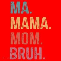 Ma Mama Mom Bruh Mommy Funny Saying Mother Santa Hat thumb 1
