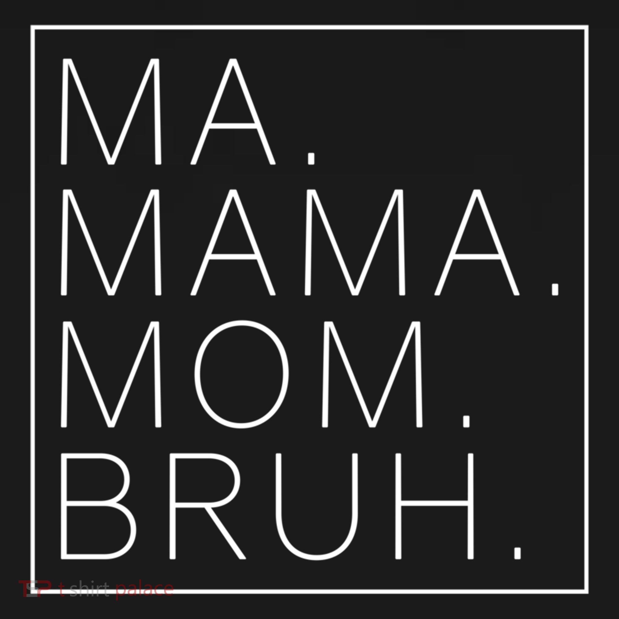 Ma Mama Mom Bruh Funny Mom Saying Cute Mom Mommy Cool Gift Ornament