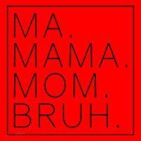Ma Mama Mom Bruh Funny Mom Saying Cute Mom Mommy Cool Gift Santa Hat thumb 1