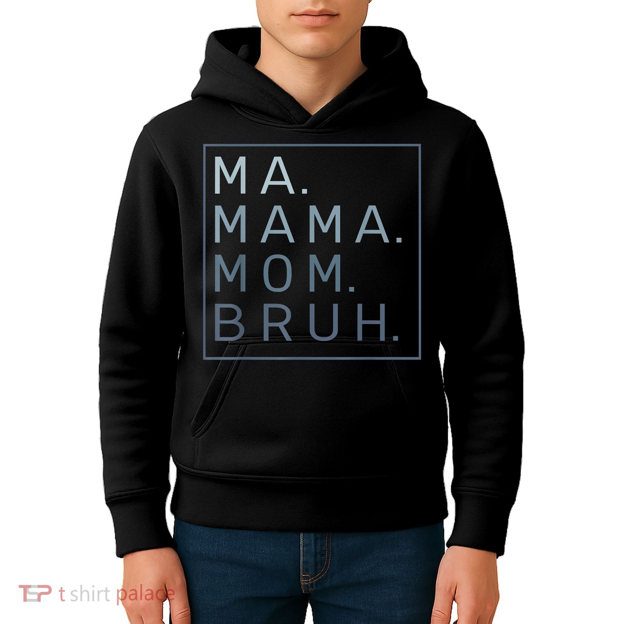 Ma Mama Mom Bruh Mother Mommy Kids Hoodie