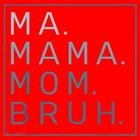 Ma Mama Mom Bruh Mother Mommy Santa Hat thumb 1