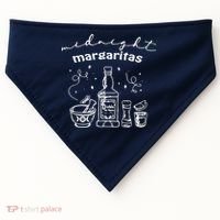 Midnight Margaritas USA-Made Doggie Bandana thumb 0