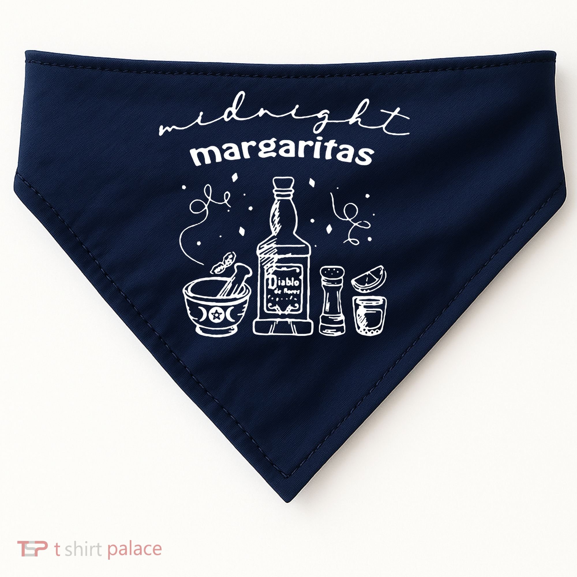 Midnight Margaritas USA-Made Doggie Bandana