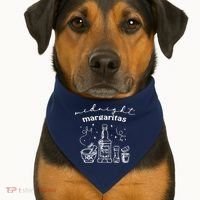 Midnight Margaritas USA-Made Doggie Bandana thumb 1
