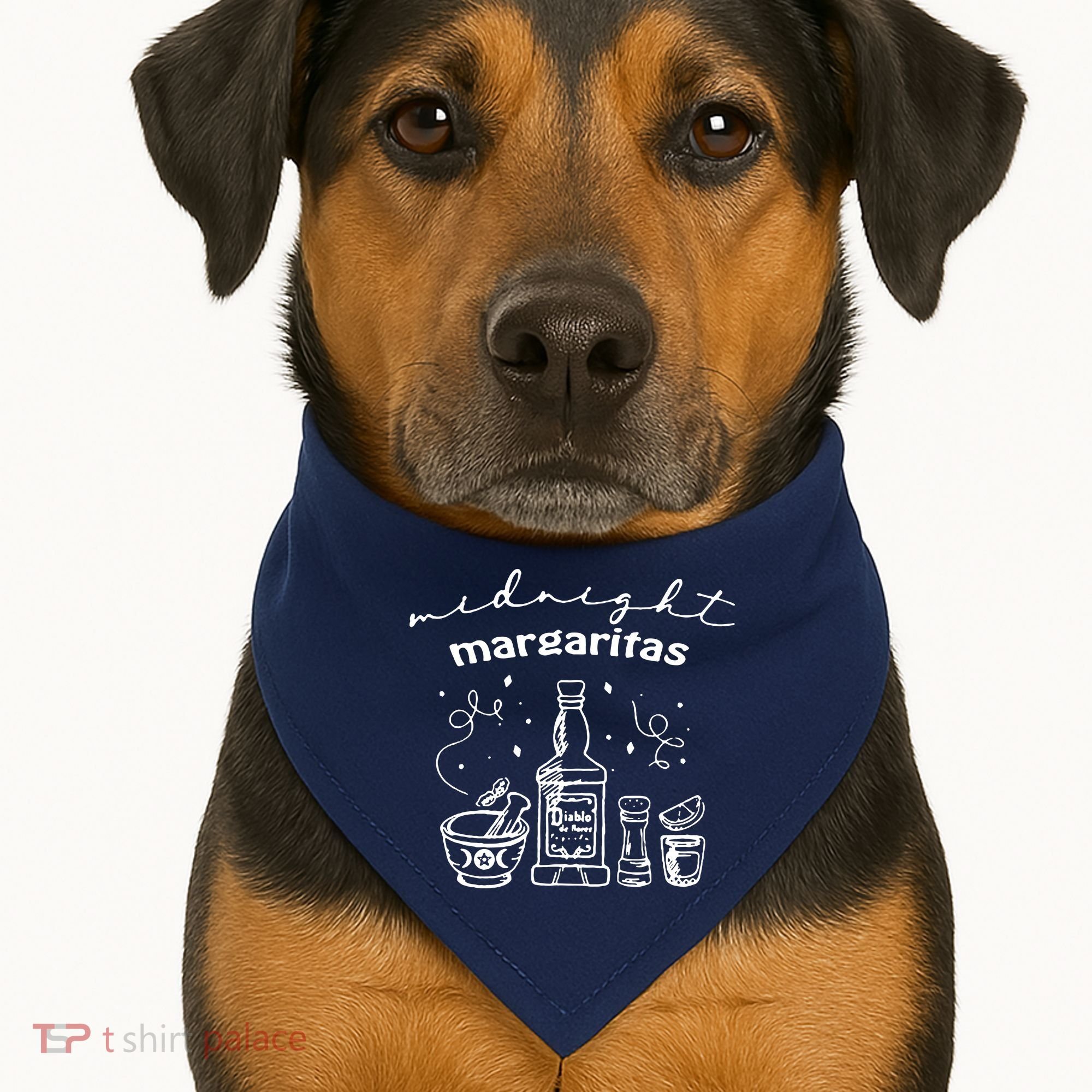Midnight Margaritas USA-Made Doggie Bandana