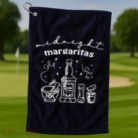 Midnight Margaritas Golf Towel thumb 1