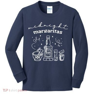 Midnight Margaritas Kids Long Sleeve Shirt