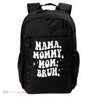 Mama Mommy Mom Bruh Funny Mom Mothers Day Gift Backpack thumb 0