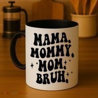 Mama Mommy Mom Bruh Funny Mom Mothers Day Gift Coffee Mug thumb 4