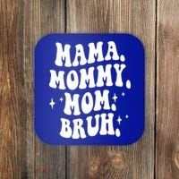 Mama Mommy Mom Bruh Funny Mom Mothers Day Gift Coaster thumb 0