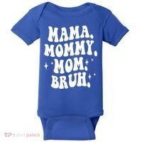 Mama Mommy Mom Bruh Funny Mom Mothers Day Gift Baby Bodysuit thumb 0