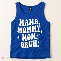 Mama Mommy Mom Bruh Funny Mom Mothers Day Gift Tank Top thumb 2
