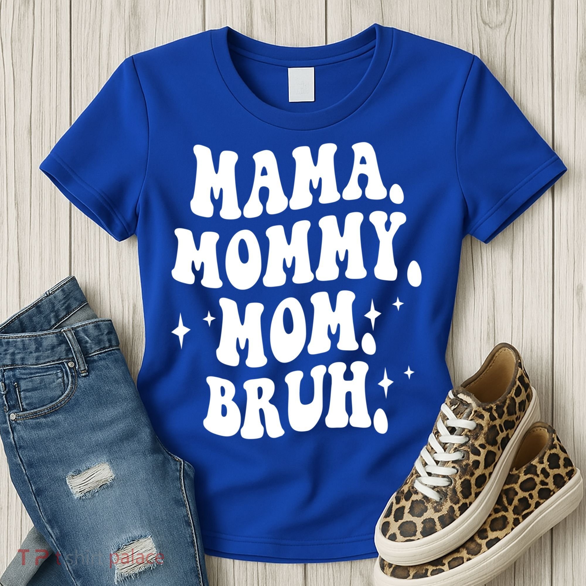 Mama Mommy Mom Bruh Funny Mom Mothers Day Gift Women's T-Shirt