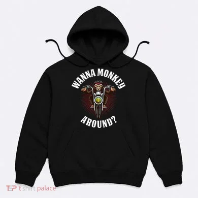 Monkey Motorcycle Hoodie