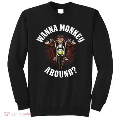 Monkey Motorcycle Sweatshirt