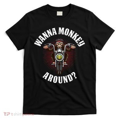 Monkey Motorcycle T-Shirt