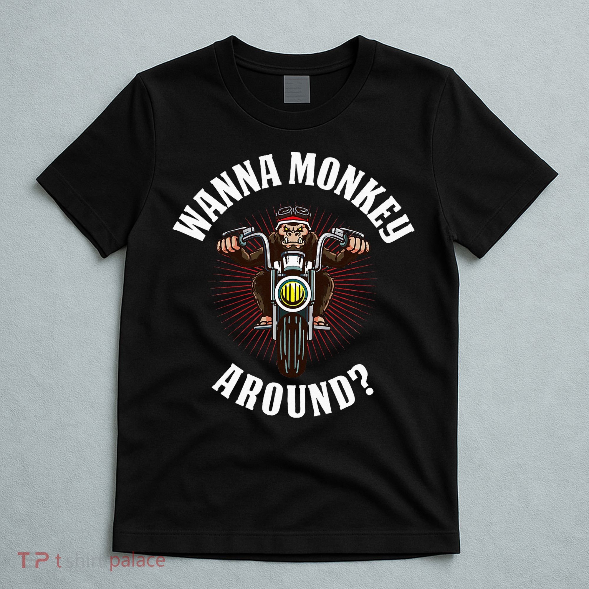 Monkey Motorcycle T-Shirt