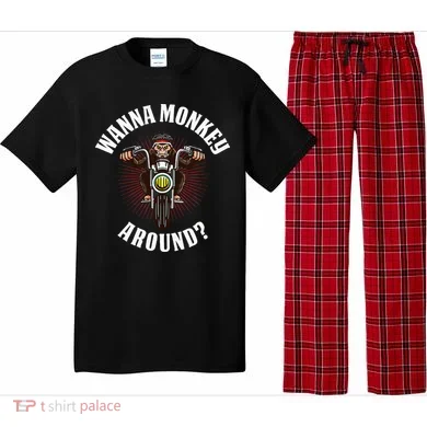 Monkey Motorcycle Pajama Set