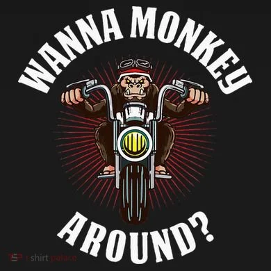 Monkey Motorcycle Women's Tank Top