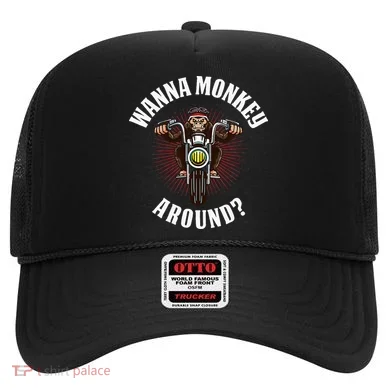 Monkey Motorcycle Hat