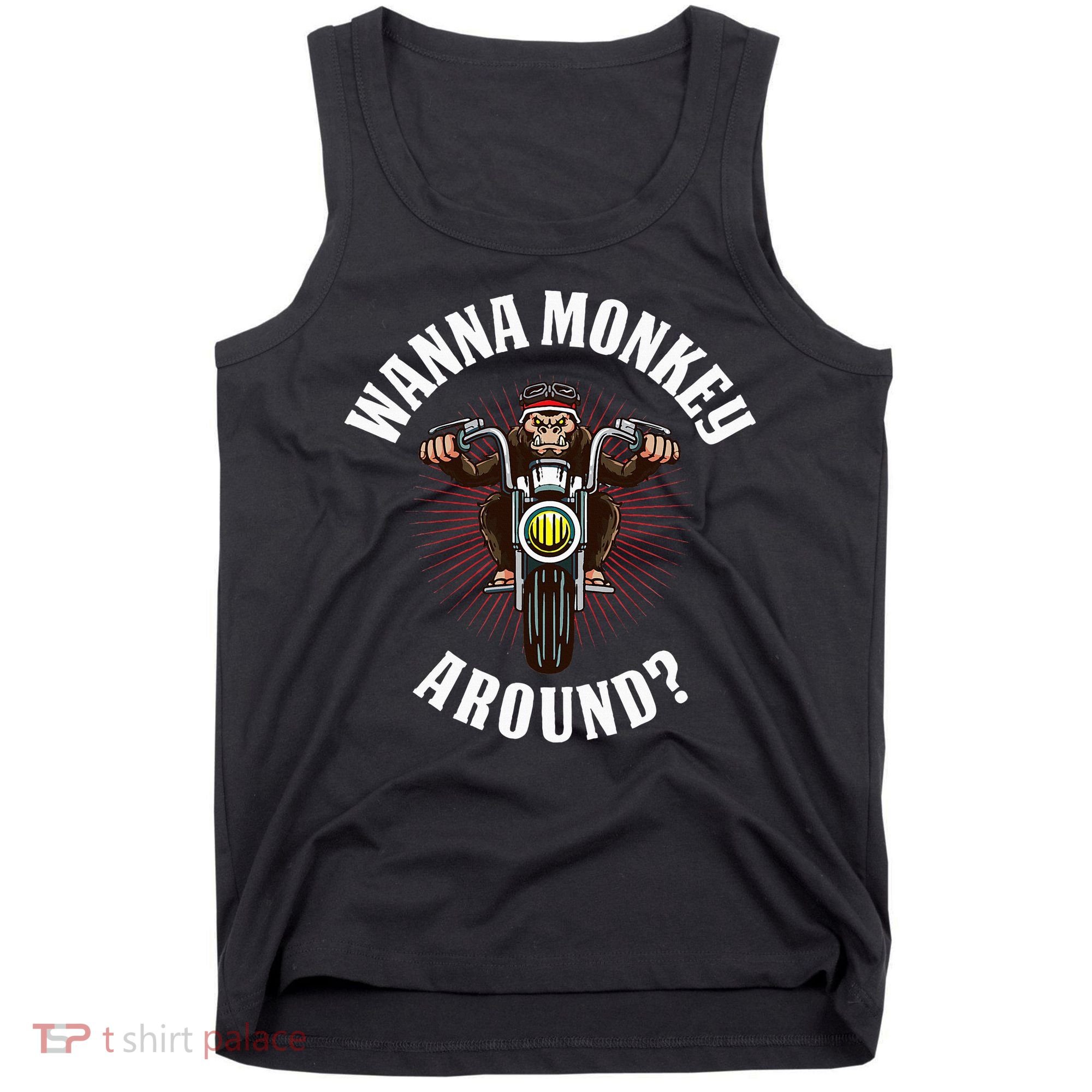 Monkey Motorcycle Tank Top