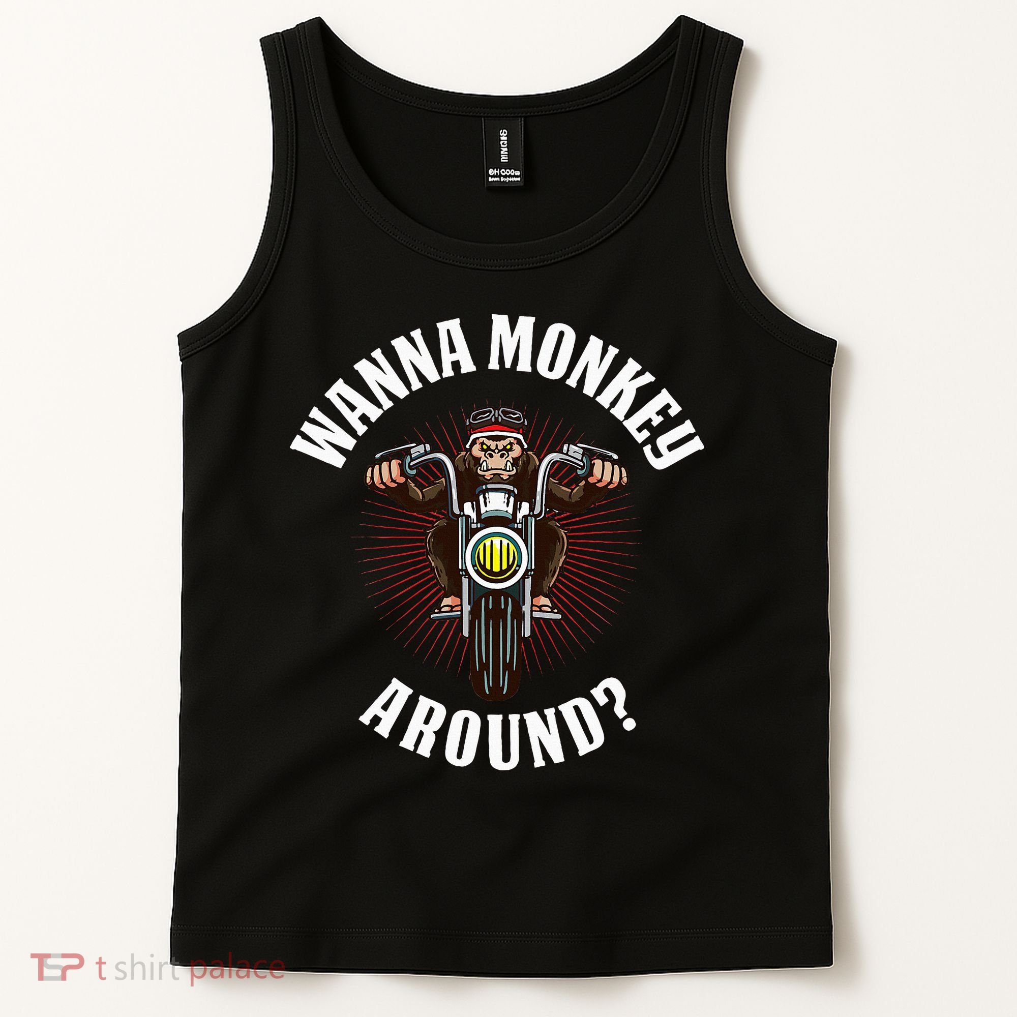Monkey Motorcycle Tank Top