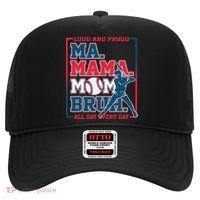 Ma Mama Mom Bruh Baseball Loud And Proud All Day Every Day Gift Hat thumb 0