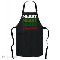 Merry Merry Merry Christmas Apron thumb 0