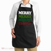 Merry Merry Merry Christmas Apron thumb 2