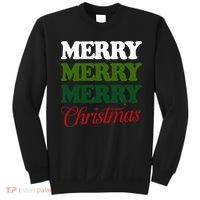 Merry Merry Merry Christmas Sweatshirt thumb 0