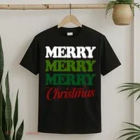 Merry Merry Merry Christmas T-Shirt thumb 2
