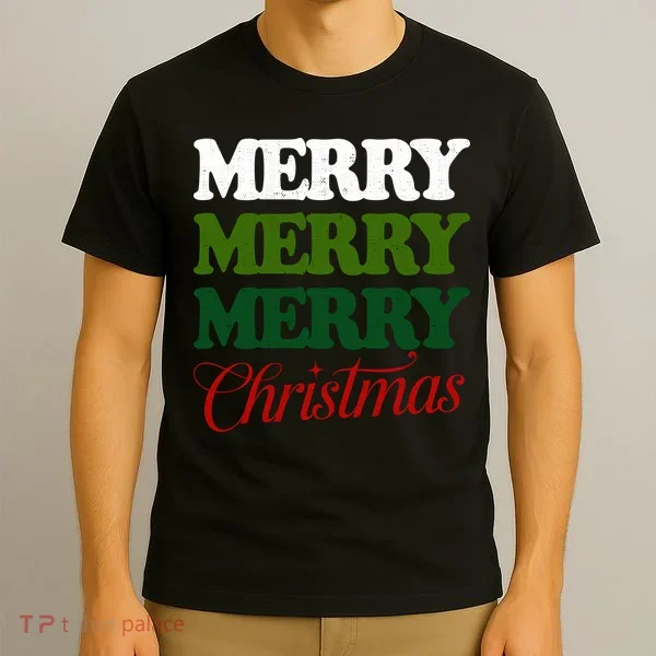 Merry Merry Merry Christmas T-Shirt