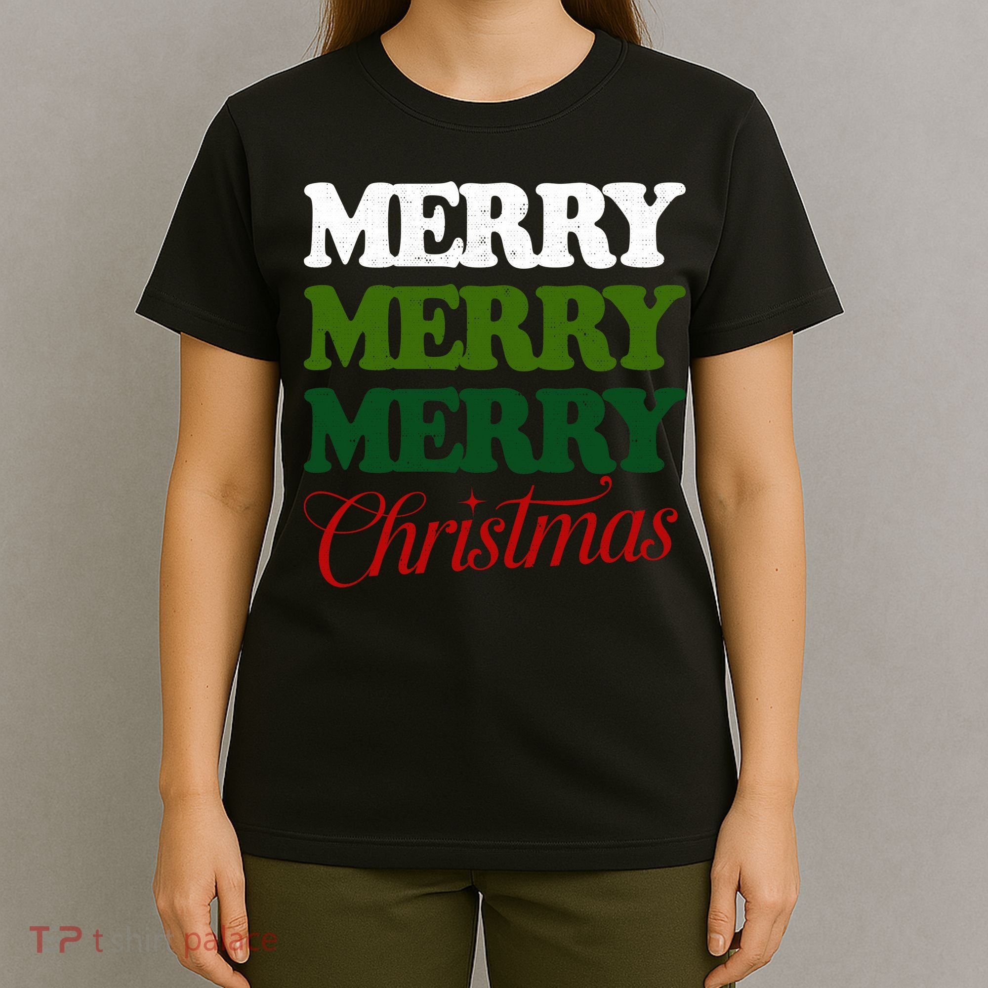 Merry Merry Merry Christmas T-Shirt