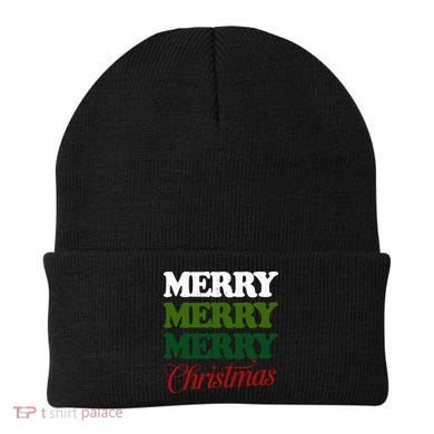 Merry Merry Merry Christmas Beanie