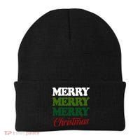 Merry Merry Merry Christmas Beanie thumb 0